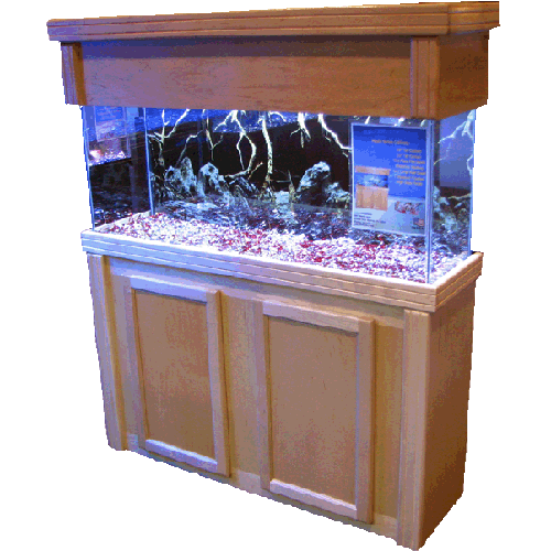55 Gallon Natural Maple Fish Tank Stand R J Enterprises