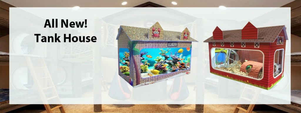 10 gallon fish tank house